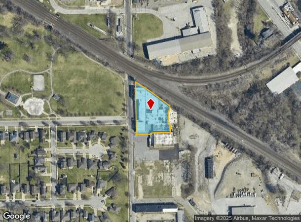  1108 High St, South Bend, IN Parcel Map