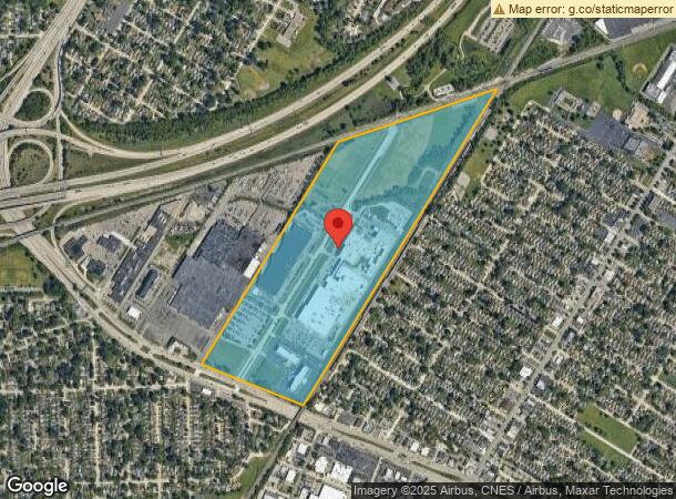  8000 Enterprise Dr, Allen Park, MI Parcel Map