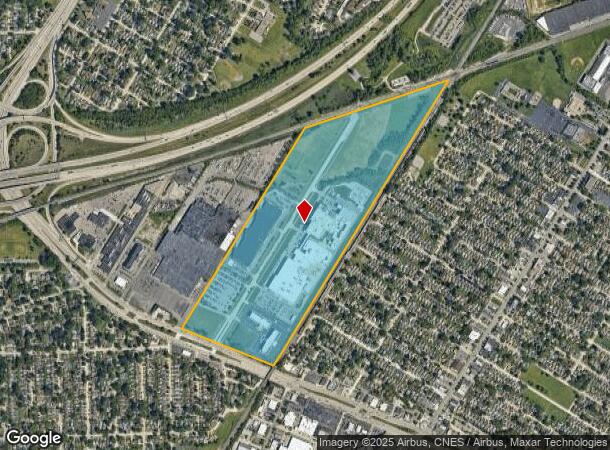  8301 Enterprise Dr, Allen Park, MI Parcel Map