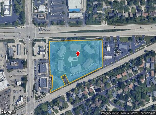  1118 Plainfield Rd, Darien, IL Parcel Map