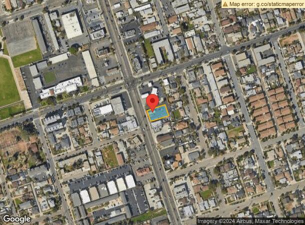  1825 Highland Ave, National City, CA Parcel Map