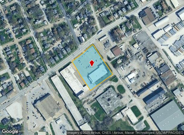  2825 Rockingham Rd, Davenport, IA Parcel Map