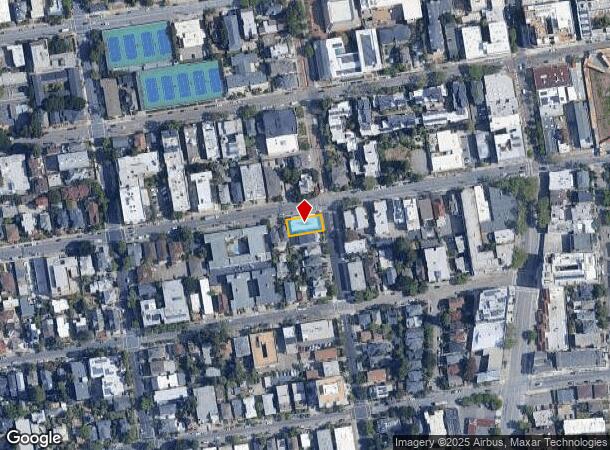 2500 Dana St, Berkeley, CA Parcel Map