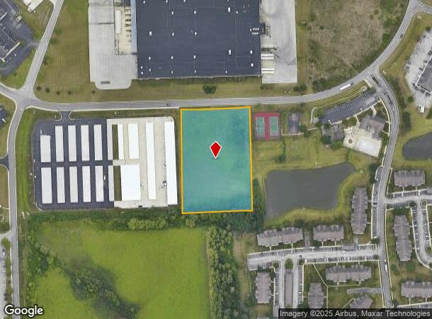 10535 Prosperity Cir, Camby, IN Parcel Map