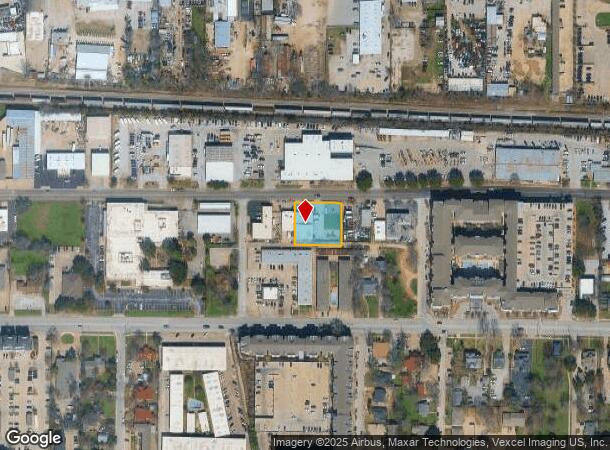 1008 W Main St, Arlington, TX Parcel Map