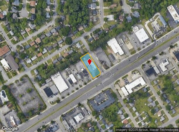  2800 W Mercury Blvd, Hampton, VA Parcel Map