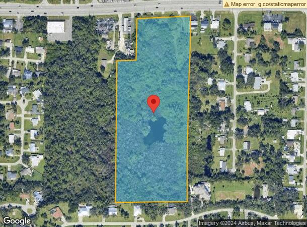  621 Pondella Rd, North Fort Myers, FL Parcel Map