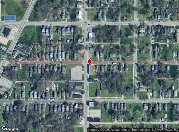 1343 Avondale Ave, Toledo, OH Parcel Map