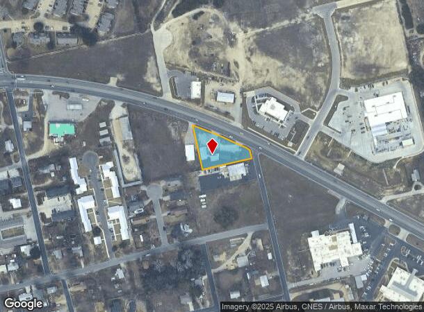  1201 E Polk St, Burnet, TX Parcel Map