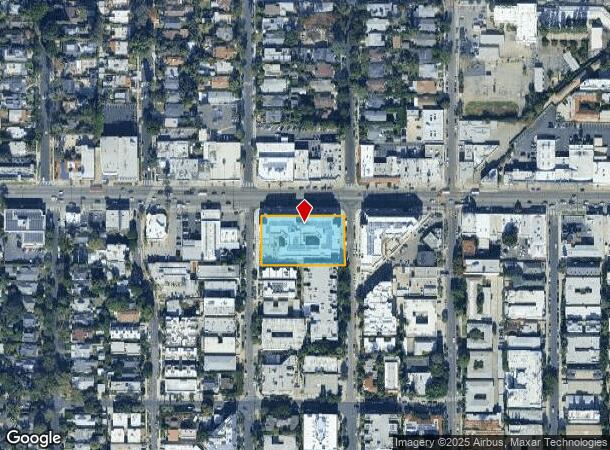  7566 W Sunset Blvd, Los Angeles, CA Parcel Map