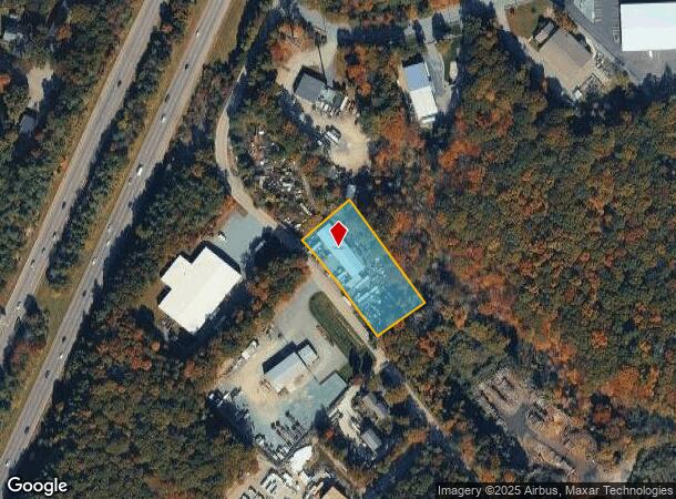  24 E Belcher Rd, Foxboro, MA Parcel Map