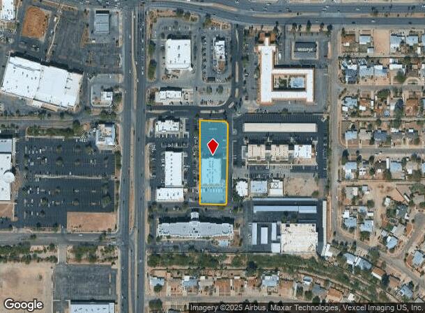  6390 E Broadway Blvd, Tucson, AZ Parcel Map