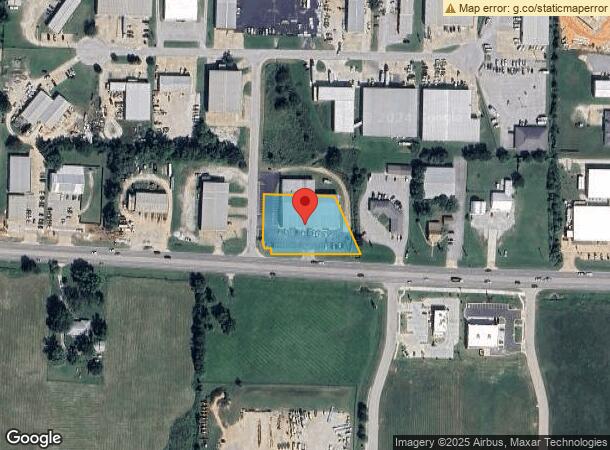  548 E Henri De Tonti Blvd, Tontitown, AR Parcel Map