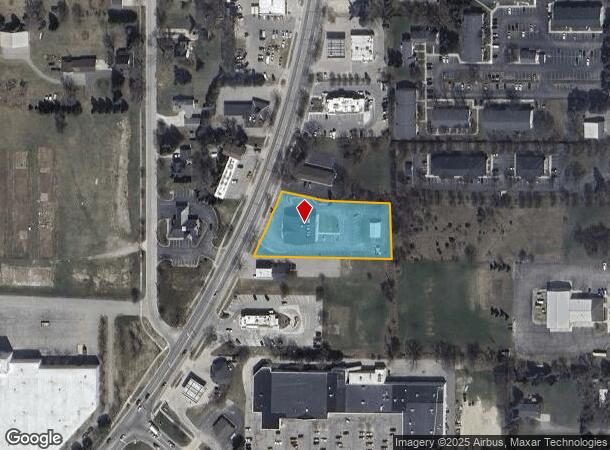  1418 Bridge St, Charlevoix, MI Parcel Map