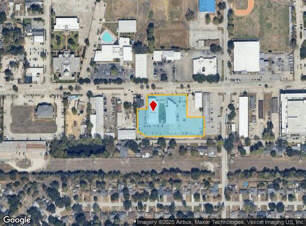 1221 W 34Th St, Houston, TX Parcel Map