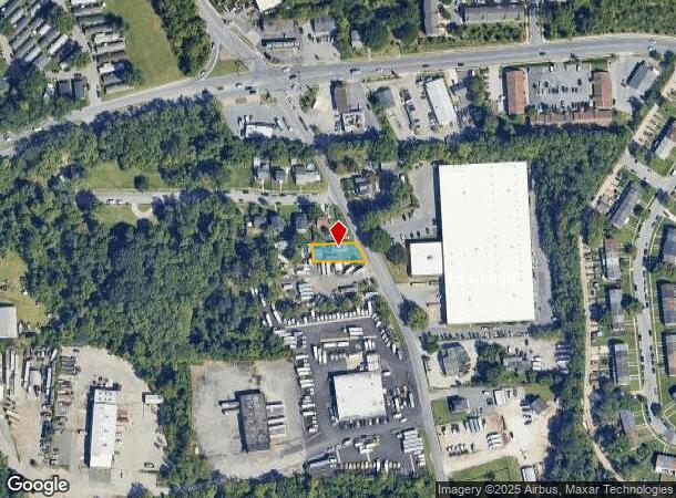 3114 Hammonds Ferry Rd, Halethorpe, MD Parcel Map