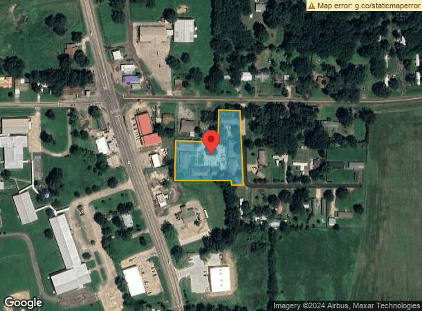  E Oak St At Tullis Ln, Yantis, TX Parcel Map