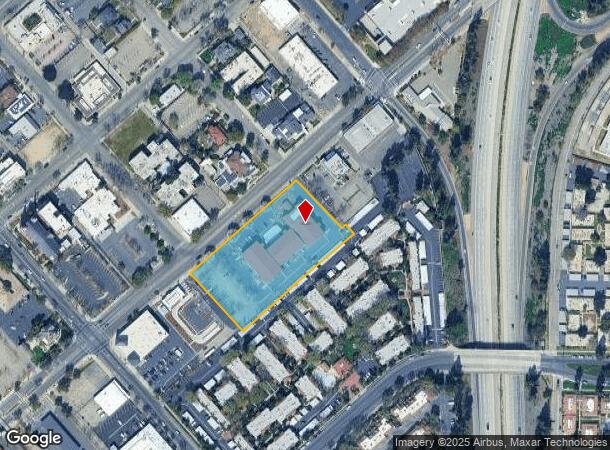 2926 Tulare St, Fresno, CA Parcel Map