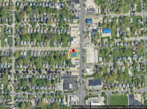  876 S Arlington St, Akron, OH Parcel Map
