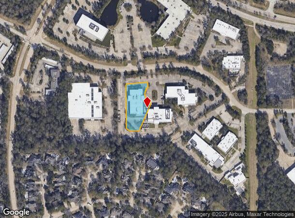 2750 Technology Forest Blvd, Spring, TX Parcel Map