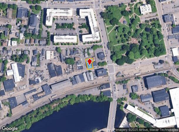  13 Felton St, Waltham, MA Parcel Map