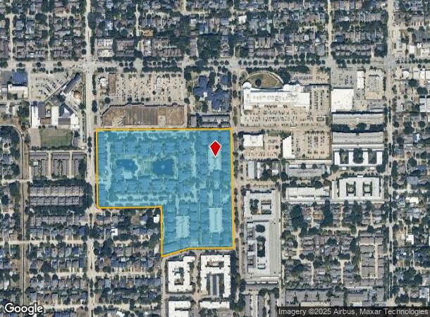  7171 Buffalo Speedway, Houston, TX Parcel Map