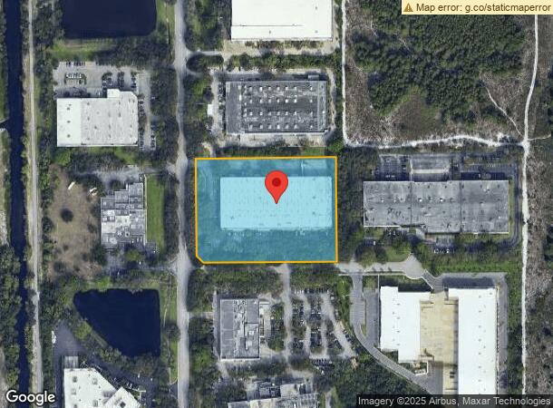  6000 Park Of Commerce Blvd, Boca Raton, FL Parcel Map