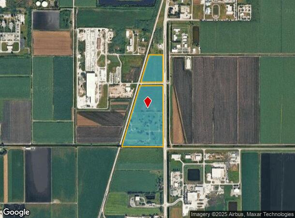  2444 N State Road 15 St, Belle Glade, FL Parcel Map
