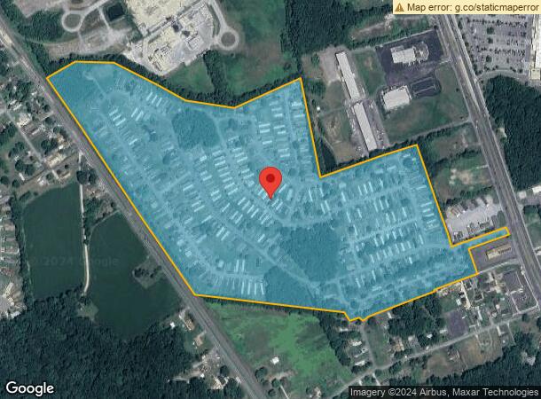  443 Aspen Dr, Dover, DE Parcel Map