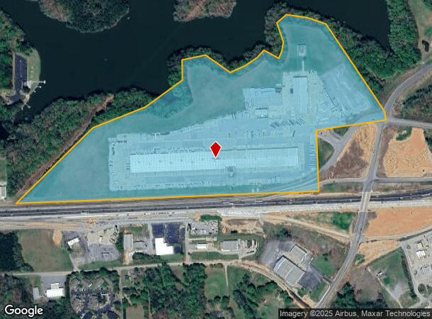 129 Pleasant School Rd, Gaffney, SC Parcel Map