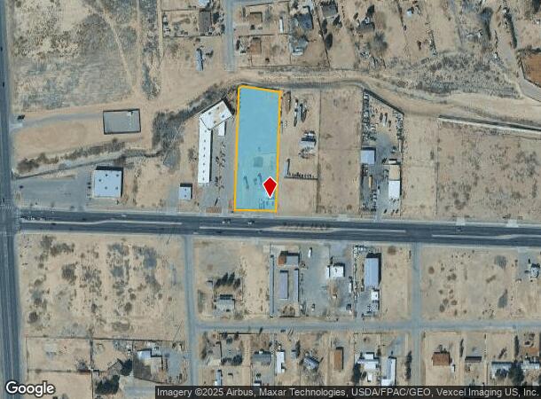 201 Vinton Rd, Anthony, TX Parcel Map