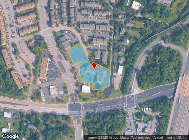  8180 Silverbrook Rd, Lorton, VA Parcel Map