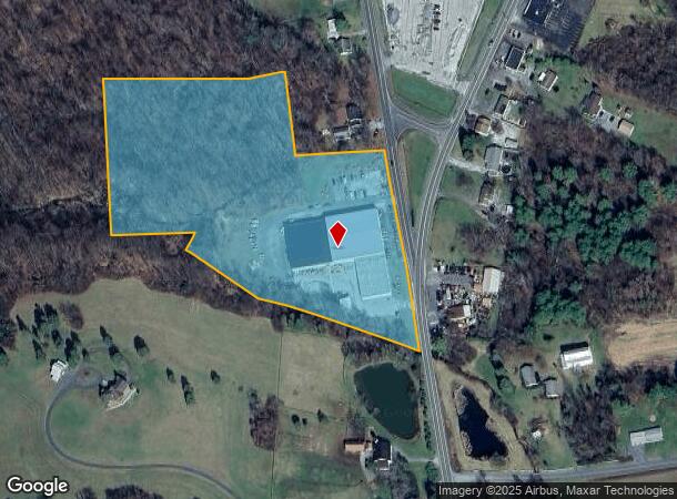  283 S Main St, Aspers, PA Parcel Map