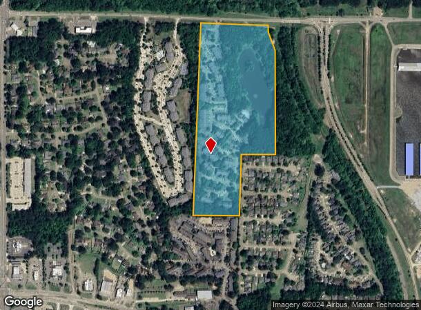  831 Rice Rd, Ridgeland, MS Parcel Map