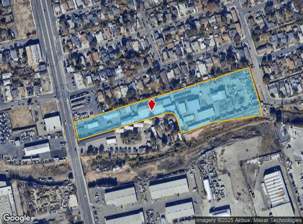  1016 S Wilson Way, Stockton, CA Parcel Map