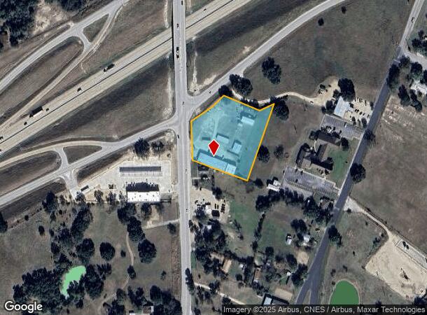 1346 N Jefferson St, La Grange, TX Parcel Map