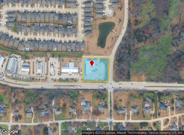 7000 Justin Rd, Argyle, TX Parcel Map