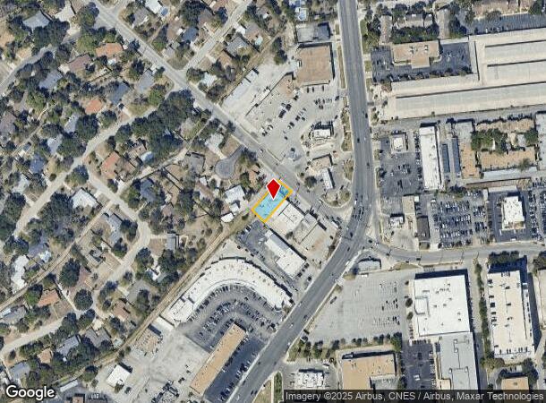  808 Lockhill Selma Rd, San Antonio, TX Parcel Map