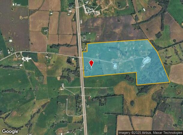 4323 Louisville Rd, Salvisa, KY Parcel Map