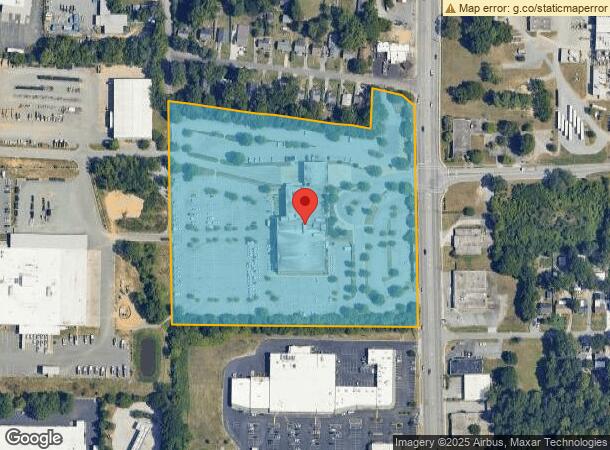  2602 S Elm Eugene St, Greensboro, NC Parcel Map