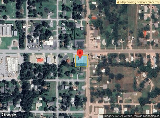  E Walnut & Rangeline St, Tecumseh, OK Parcel Map