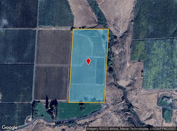  70602 W Swaley Rd, Prosser, WA Parcel Map