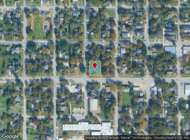  617 W Main St, Midlothian, TX Parcel Map