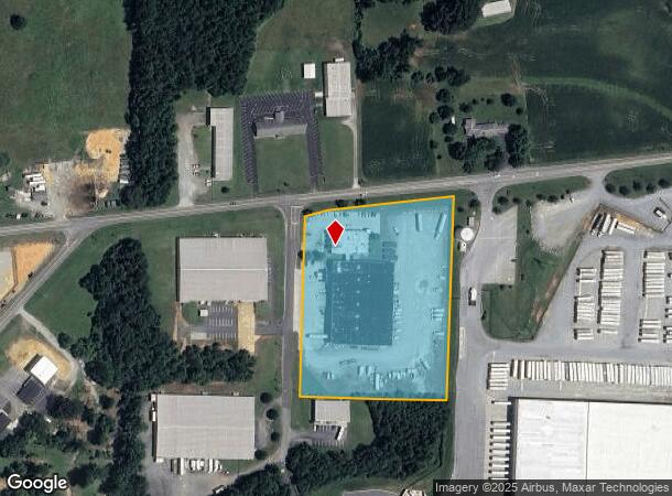 2 Regency Industrial Blvd, Thomasville, NC Parcel Map