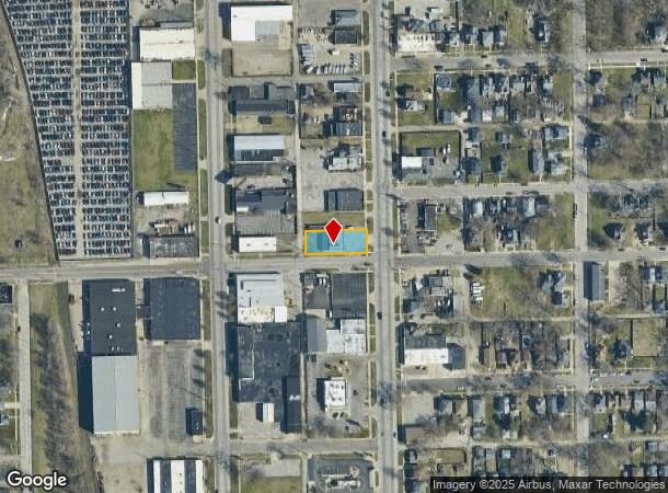  1827 S Michigan St, South Bend, IN Parcel Map