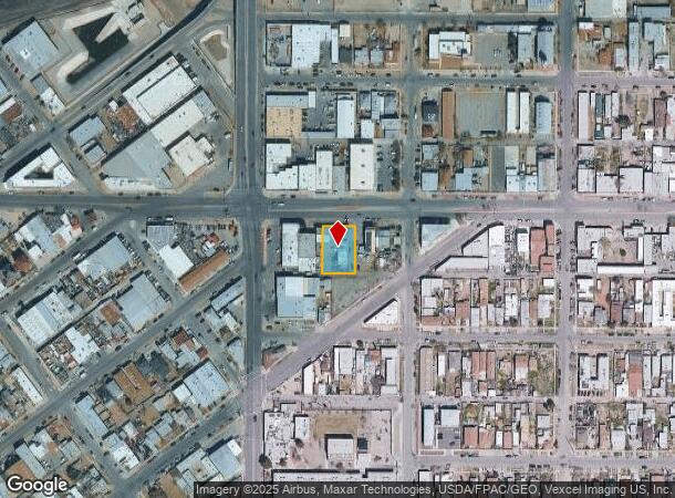  2914 Alameda Ave, El Paso, TX Parcel Map