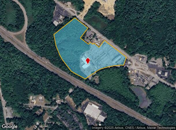 438 W Grove St, Middleboro, MA Parcel Map