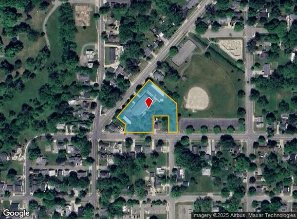 126 Okemos St, Mason, MI Parcel Map
