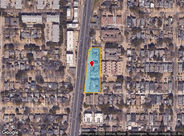  4554 Glenwick Ln, Dallas, TX Parcel Map