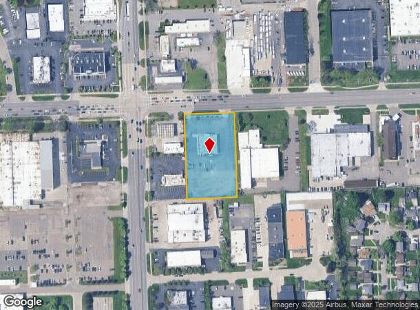  1331 W Maple Rd, Clawson, MI Parcel Map